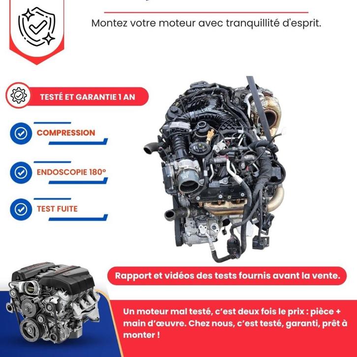 Complete motor audi a4 a5 b9/q5/q5 3.0 50 tdi 286cv, Auto-onderdelen, Motor en Toebehoren, Audi, Nieuw, Ophalen of Verzenden