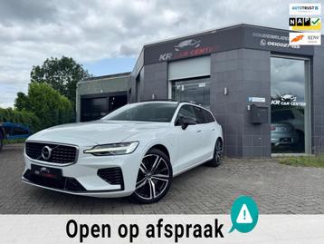 Volvo V60 2.0 T8 Twin Engine AWD R-Design PANO-H&K-HUD-MEMOR beschikbaar voor biedingen
