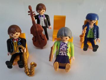 Playmobil muzikanten met hun instrumenten, 12 stukken beschikbaar voor biedingen