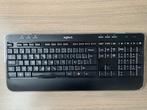 Computer keyboard Logitech K520 draadloos, Ophalen, Logitech, Azerty, Zo goed als nieuw