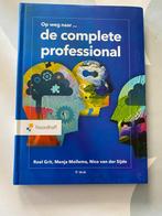 Op weg naar de complete professional, Boeken, Studieboeken en Cursussen, Verzenden, Zo goed als nieuw, Hoger Onderwijs, Noordhoff Uitgevers