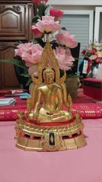 Buddha Thai,Tempel,Boeddha Thailand,Chinnaraj Bucha,Brons, Huis en Inrichting, Woonaccessoires | Boeddhabeelden, Zo goed als nieuw