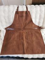 Schort kok leder Barbecook, Ophalen, Nieuw, Bruin, Schort
