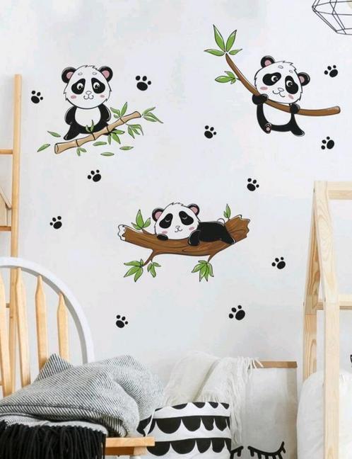 Nieuw en ongebruikt muursticker in vorm van schattige Panda, Enfants & Bébés, Chambre d'enfant | Aménagement & Décoration, Neuf