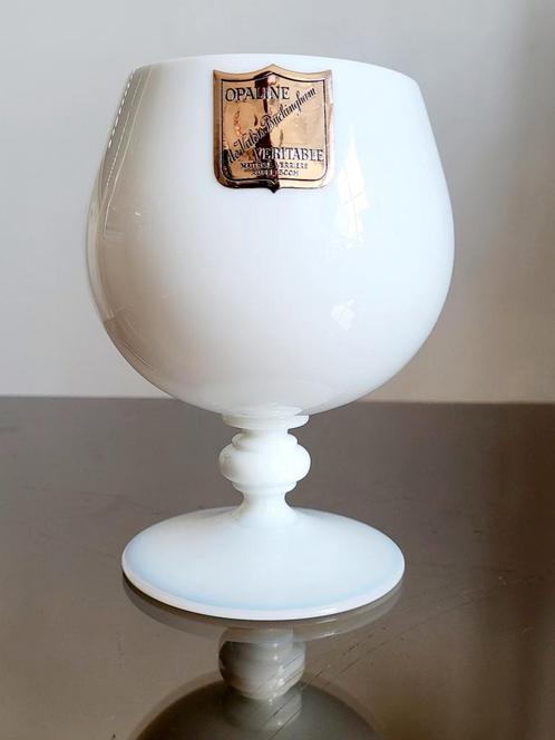 Booms glas opaline vaas, de Rupel, Antiek en Kunst, Antiek | Glaswerk en Kristal, Ophalen of Verzenden
