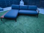 Loungeset aluminium zwart gescova met bijhorende kussens, Tuin en Terras, Ophalen, Zo goed als nieuw, Aluminium, Loungeset