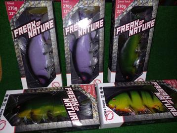 5x Freak of Nature (Quantum) Swimbaits...Nieuw!