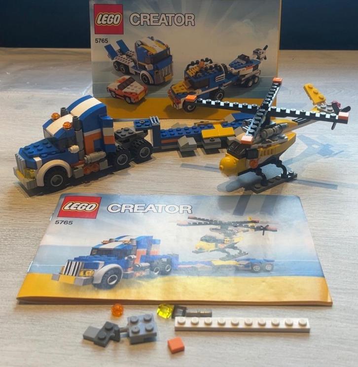 253. Lego Creator #5765 : Transport Truck, Kinderen en Baby's, Speelgoed | Duplo en Lego, Zo goed als nieuw, Lego, Complete set