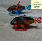 Matchbox helikopter = 2x Rescue Helicopter Mattel Inc 2001