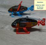 Matchbox helikopter = 2x Rescue Helicopter Mattel Inc 2001, Kinderen en Baby's, Speelgoed |Speelgoedvoertuigen, Ophalen of Verzenden
