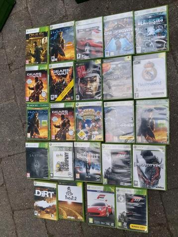 Lot Xbox games (24 spellen te samen te koop) beschikbaar voor biedingen