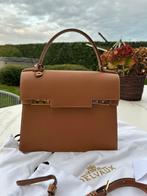 Delvaux Tempete MM vegetal, Handtassen en Accessoires, Tassen | Damestassen, Ophalen, Zo goed als nieuw