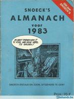 SNOECK'S ALMANACH VOOR 1983, Boeken, Overige Boeken, Ophalen of Verzenden, Gelezen, Snoeck - Ducaju en zoon