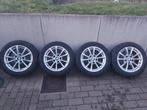 4 jantes BMW 16" + 4 pneus Dunlop 205/55/16, Ophalen, Band(en)