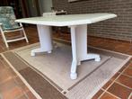 Mooie stevige tuintafel marmerlook, Tuin en Terras, Tuintafels, Ophalen of Verzenden, Zo goed als nieuw