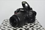 Nikon D3100 + 18 - 55 mm lens, Audio, Tv en Foto, Fotocamera's Digitaal, Spiegelreflex, Gebruikt, Ophalen of Verzenden, Nikon