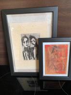 tekeningen van kunstenaars Migom Eric, Antiek en Kunst, Kunst | Tekeningen en Fotografie