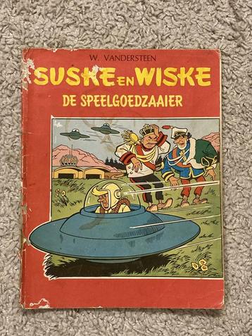 Suske en Wiske - Nr. 55 - Speelgoedzaaier - Tweekleurenreeks beschikbaar voor biedingen