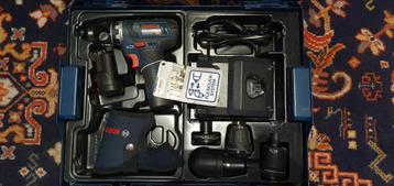 Bosch accu boor-/schroefmachine set beschikbaar voor biedingen