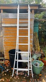 Aluminium lader 2,5m, Ophalen, Zo goed als nieuw