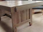 vintage eiken eettafel 6 tot 12 pers., Huis en Inrichting, Ophalen, Gebruikt