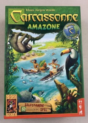 Jeu de plateau complet Carcassonne Amazon 999 Games