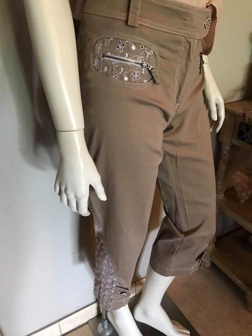 PRACHTIGE SPECIALE BROEK, Kleding | Dames, Broeken en Pantalons, Zo goed als nieuw, Wit, Ophalen