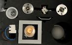Modular lighting instruments, Led, Metaal of Aluminium, Nieuw, Plafondspot of Wandspot