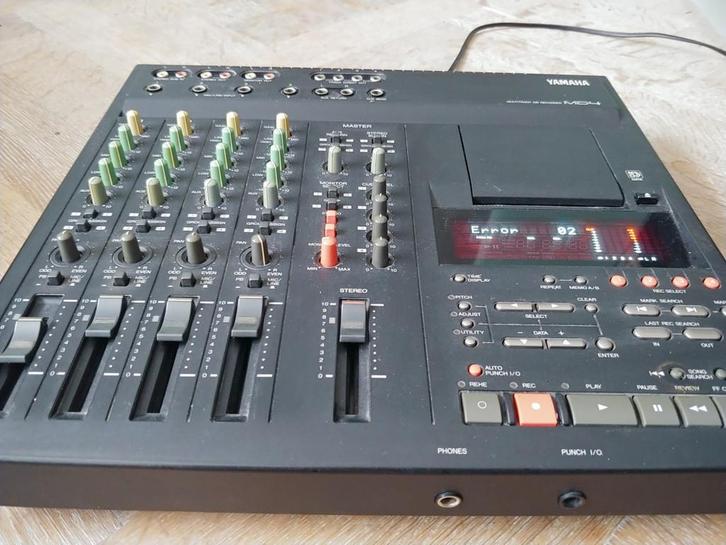 Yamaha MD4 multitrack MD recorder - met 'error 02', Muziek en Instrumenten, Mengpanelen, Gebruikt, Minder dan 5 kanalen, Ophalen