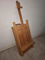Chevalet de peintre pliant en bois – portable avec tiroir, Enlèvement, Comme neuf, Chevalet