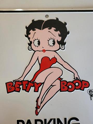 Een echt Betty Boop Bord recht uit Amerika beschikbaar voor biedingen