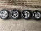 winterbanden op alu-velg, Auto-onderdelen, Banden en Velgen, Ophalen, 18 inch, Gebruikt, Banden en Velgen