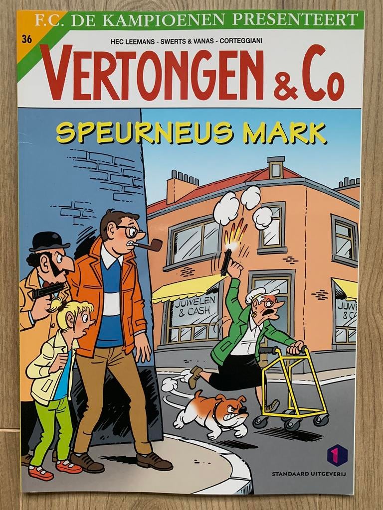 Comic Vertonghen & Co : Détective Mark, Livres, BD, Comme neuf, Une BD, Enlèvement ou Envoi