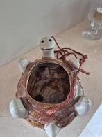 Vintage schildpad bloempot hanger, Antiek en Kunst, Ophalen