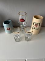 STELLA ARTOIS set met glazen en bekers, Ophalen of Verzenden, Zo goed als nieuw