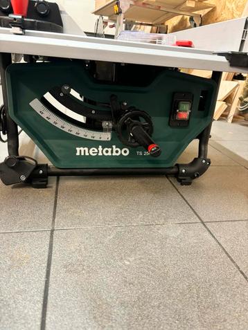 Scie table metabo ts 254 