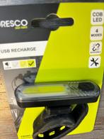 FEU AVANT COB LED USB RECHARGEABLE DRESCO, NEUF, Enlèvement, Rechargeable, Neuf, Set d'éclairage