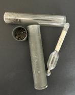 oud antieke densimeter dichtheidsmeter originele koker, Enlèvement ou Envoi