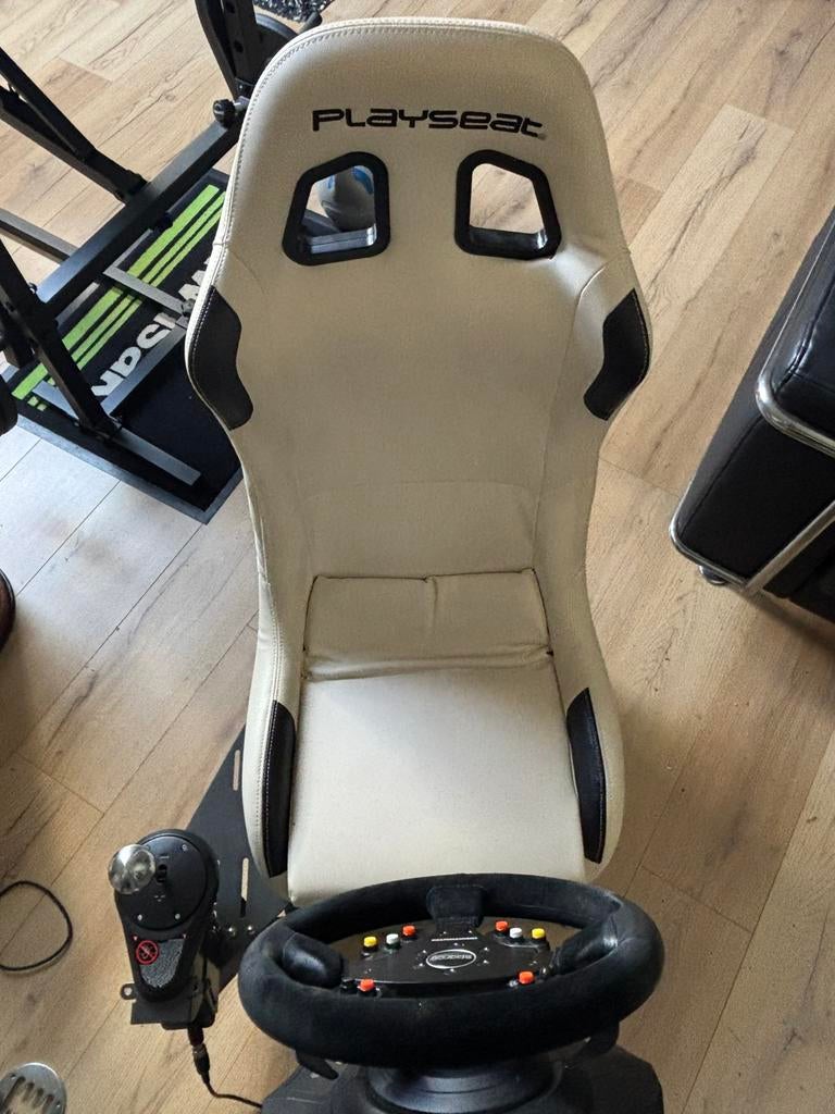Playseat evolution + stuurwielpakket,.., Playseat, Ophalen, Zo goed als nieuw, Shifter