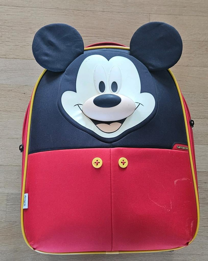 Valise Samsonite Mickey, Enlèvement