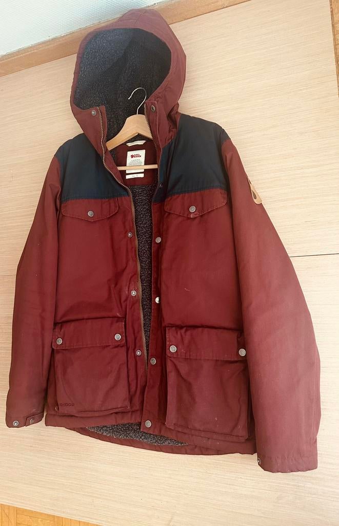 Fjäll Raven Rode winterjas maat S, Kleding | Heren, Jassen | Winter, Ophalen of Verzenden, Zo goed als nieuw, Maat 46 (S) of kleiner