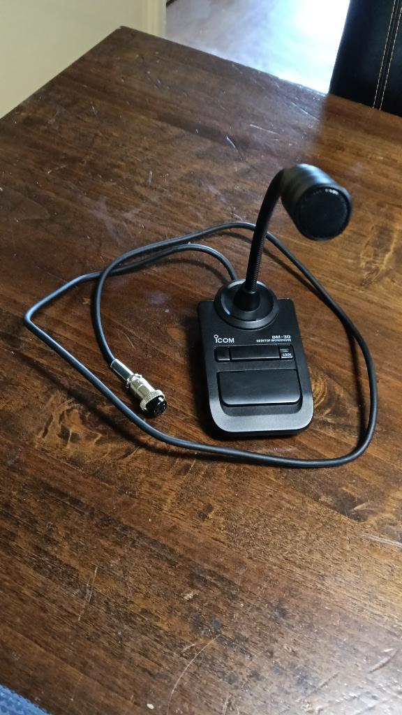 Icom SM-30 Tafelmicrofoon, Télécoms, Émetteurs & Récepteurs, Récepteur, Enlèvement ou Envoi