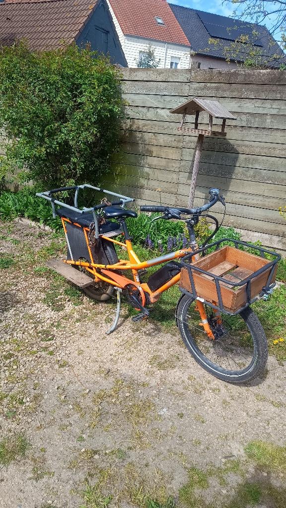 Yuba Longtail Kombi E5, Vélos & Vélomoteurs, Vélos électriques, Enlèvement, Utilisé, Moins de 30 km par batterie, Autres marques