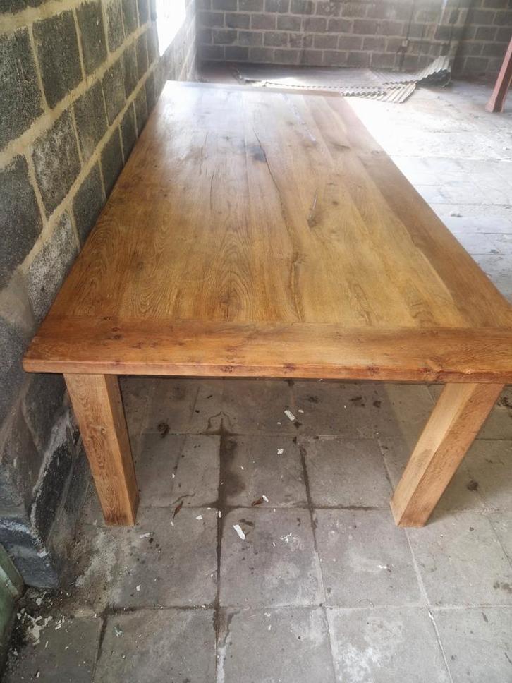 Grande table de ferme authentique, Maison & Meubles, Tables | Tables à manger, Enlèvement