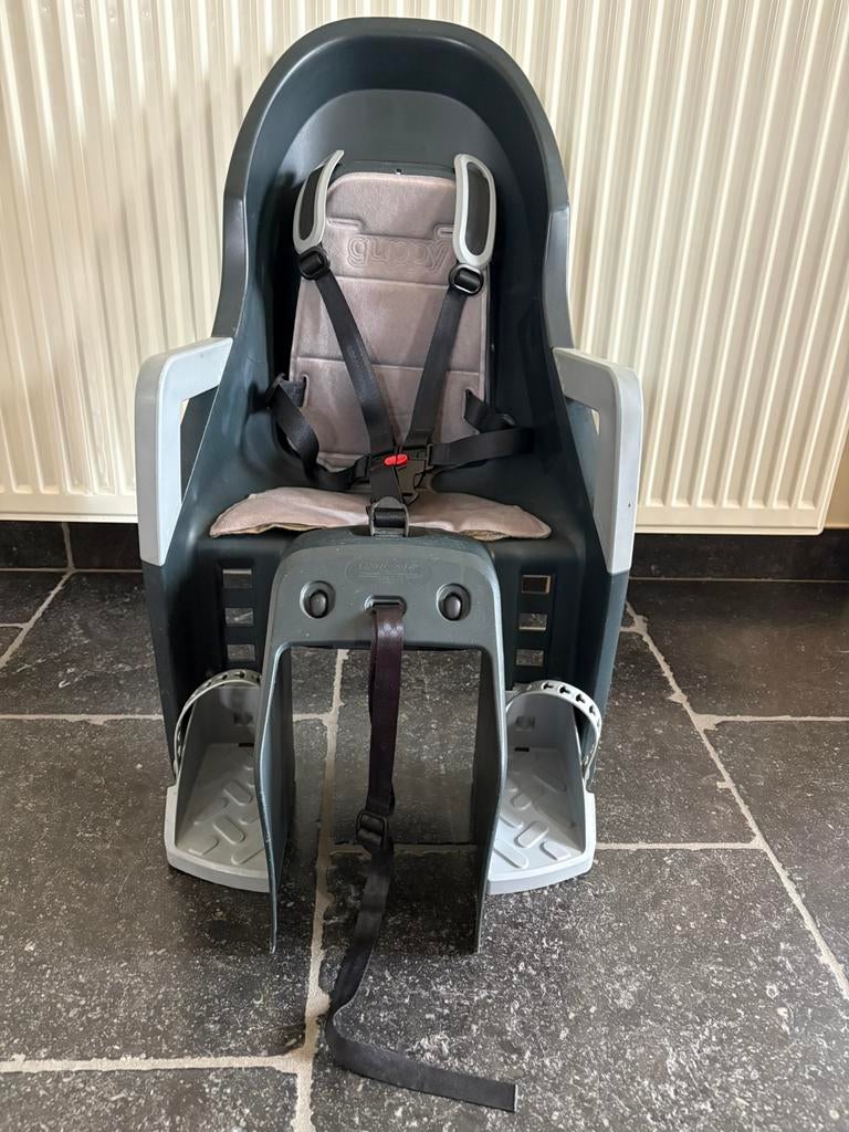 Fietsstoel Polisport Guppy achterzitje, Ophalen, Achterzitje, 9 t/m 18 kg, Gebruikt