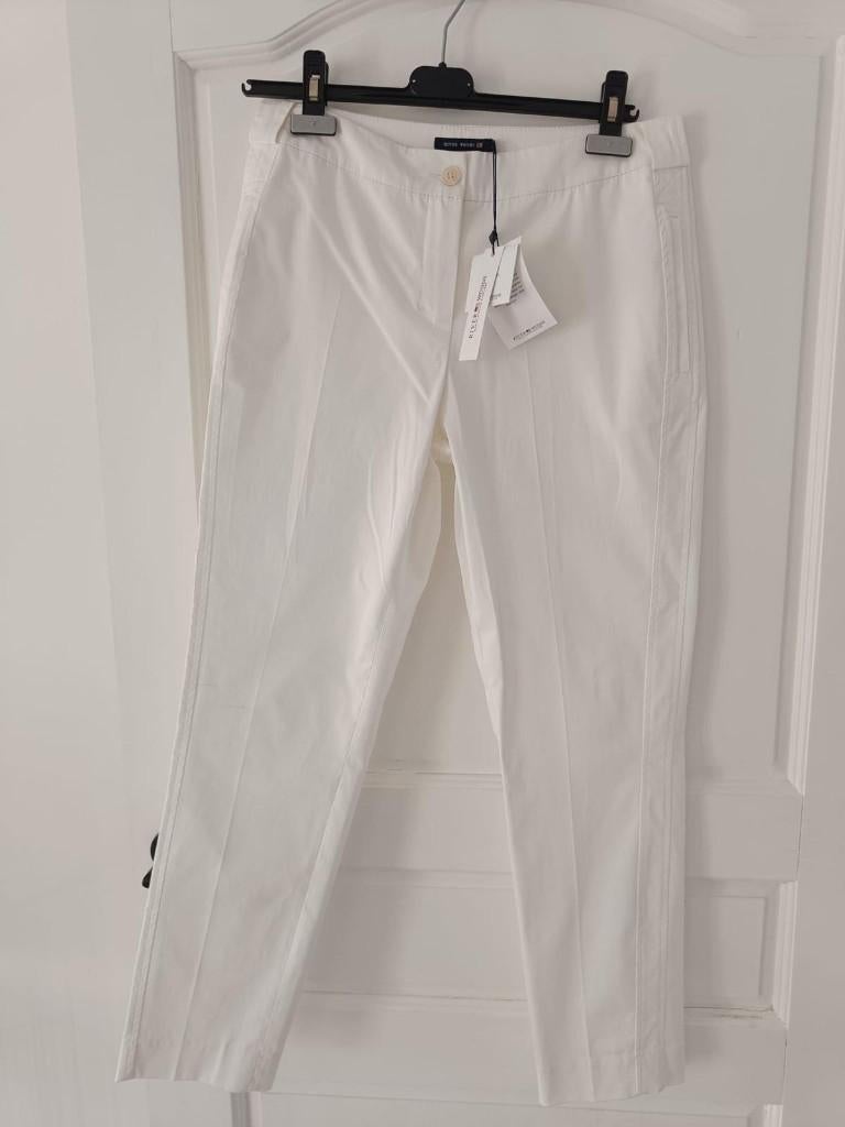Pantalon River Woods blanc - S, Neuf, Enlèvement ou Envoi, River Woods, Taille 36 (S)