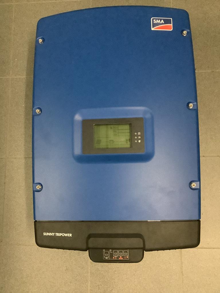 Omvormer zonnepanelen SMA 8, Bricolage & Construction, Panneaux solaires & Accessoires, Enlèvement, Utilisé, Système complet