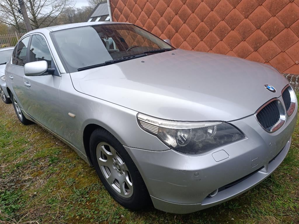 Bmw 520d boite auto full options, Auto's, BMW, Automaat, Zwart, Leder, Particulier