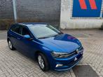 Volkswagen Polo 81,000 + 95pk+Airco + Carpass + CarPlay, Auto's, Volkswagen, Voorwielaandrijving, Stof, 1610 kg, Blauw