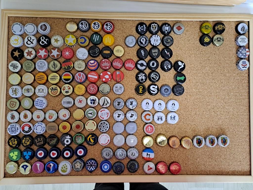 Kroonkurken-bierdopjes-caps-bierdoppen, Verzamelen, Overige Verzamelen, Verzenden